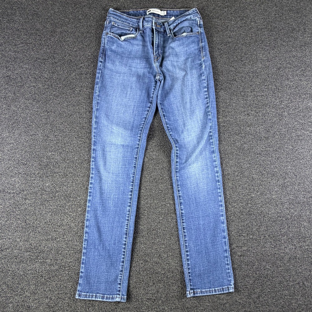 Levi's Jeans Womens 8M (27x28) Mid Rise Skinny Blue 58575-0117 EUC